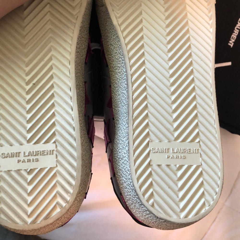 🛑 SOLD❗️NEW Saint Laurent SL06 20 Star Sneakers - Picture 4 of 7